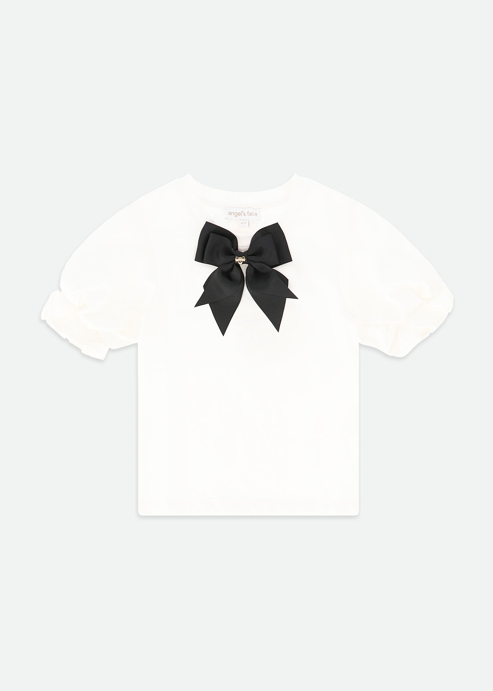 Aira Pleated Sleeve Top Snowdrop