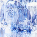 Faro Blue Flower Swimsuit Snowdrop