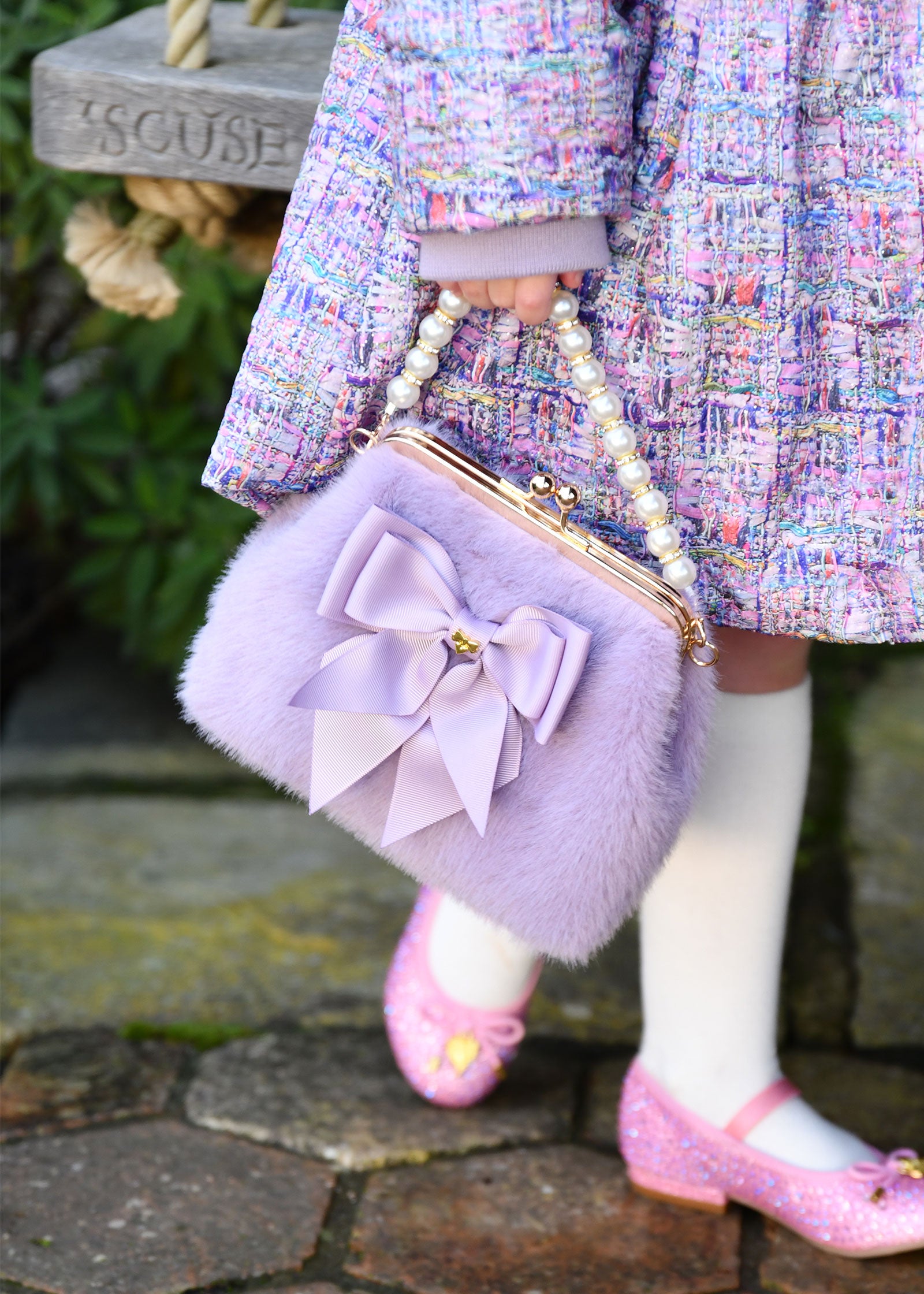 Hope Fur Bag Lilac