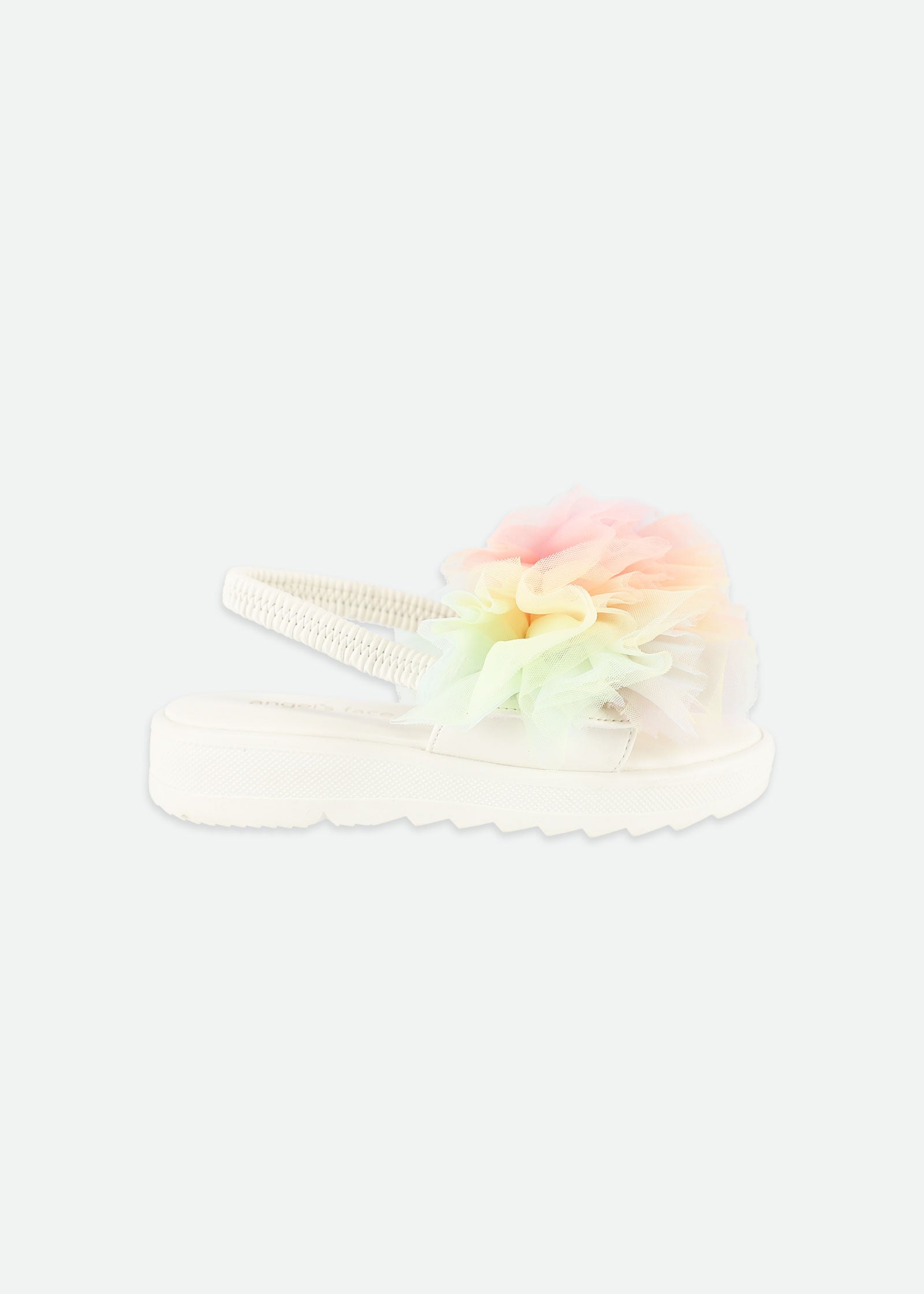 Juliet Slider with Strap Rainbow