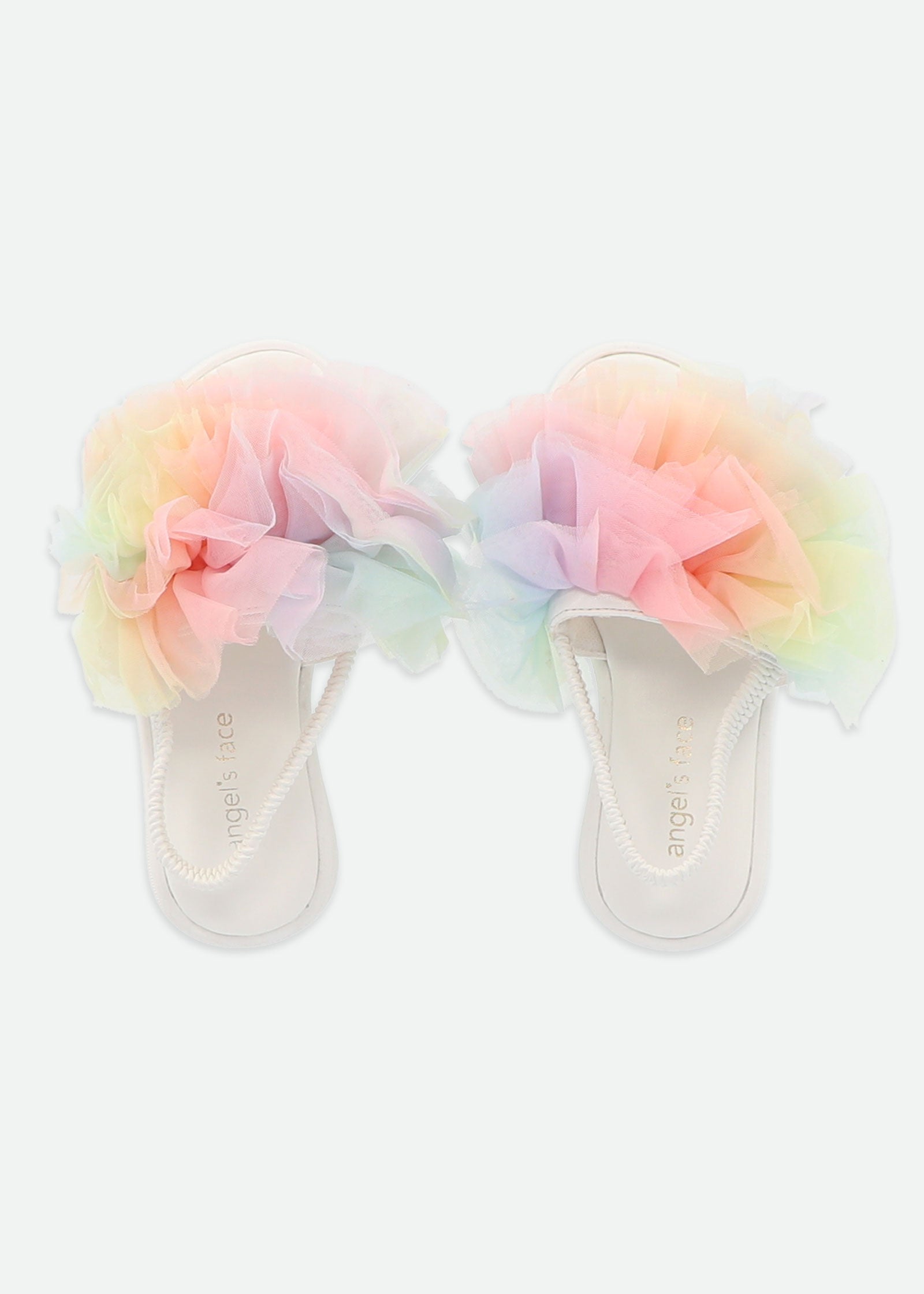 Juliet Slider with Strap Rainbow