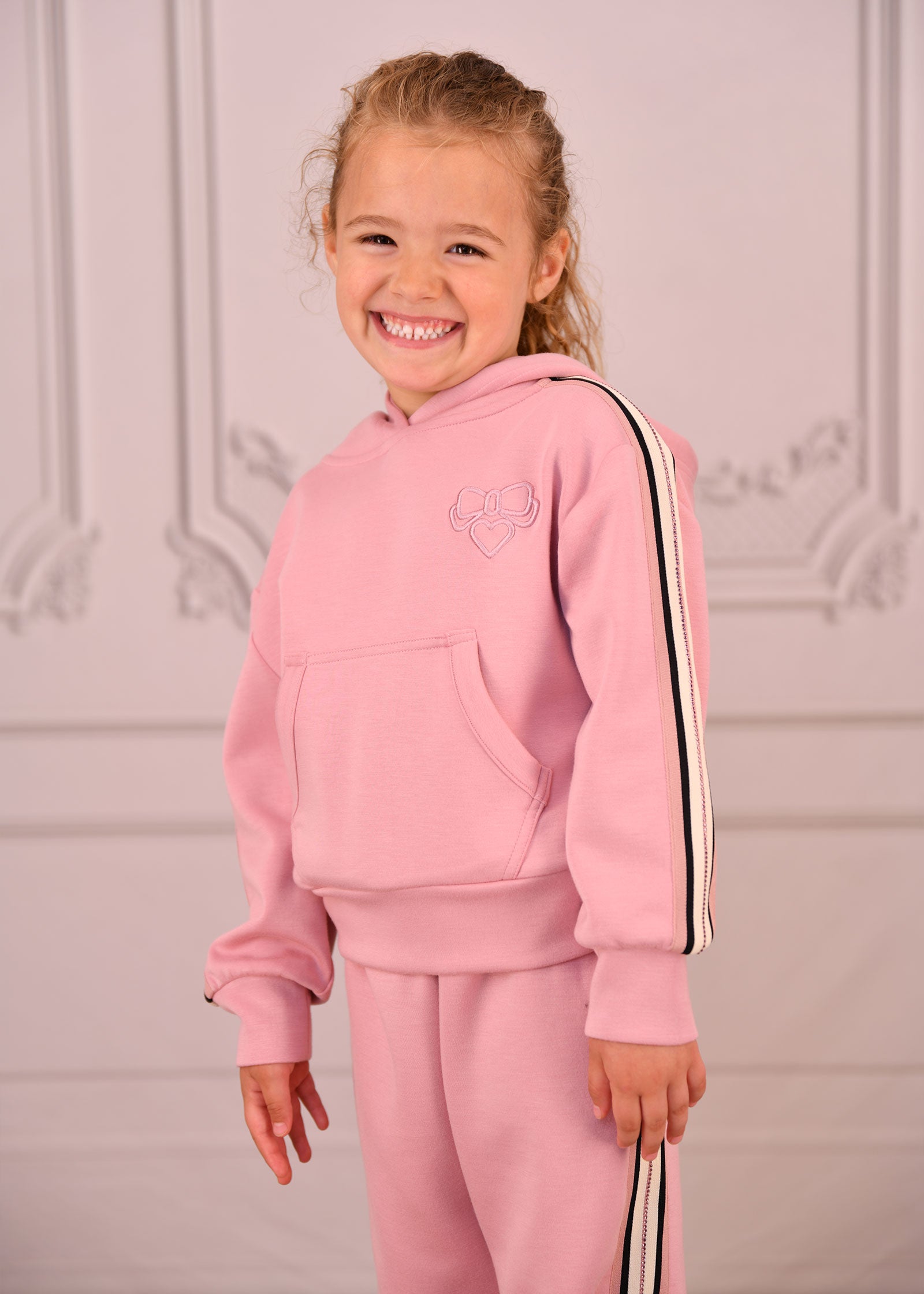 Mae Hoddie and Jogger Set Tea Rose
