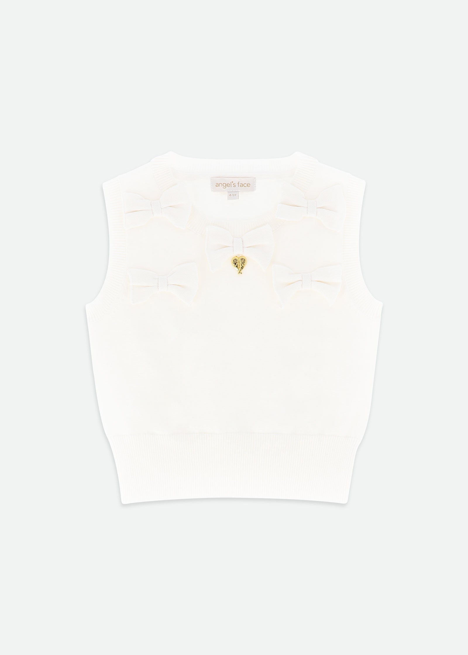 Morag Sleeveless Knit Snowdrop