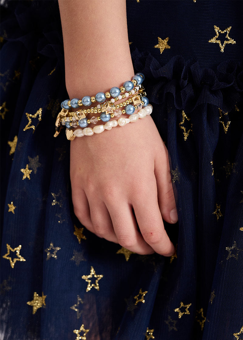 Star Bracelet Set Blue
