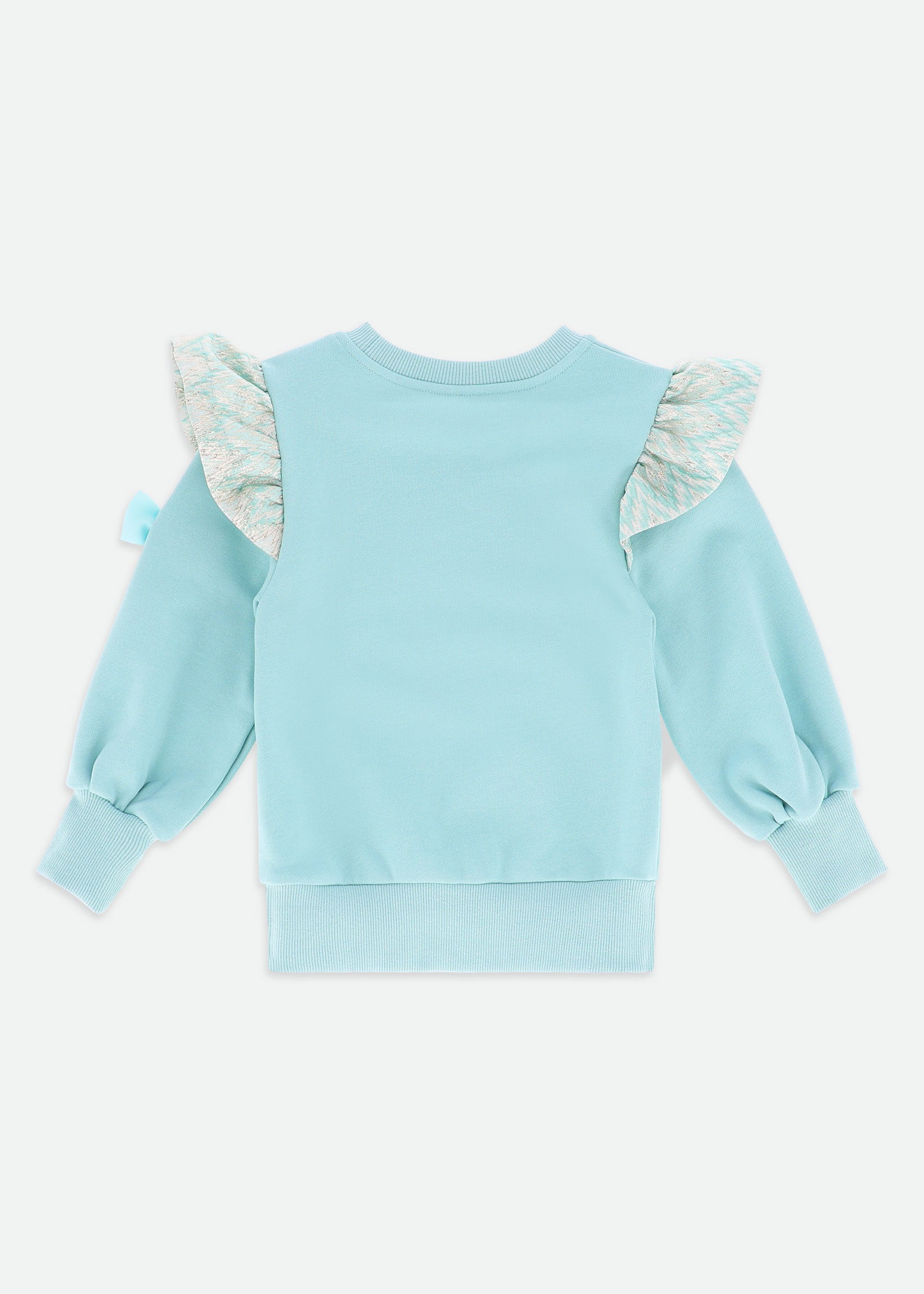 Posh Sweat Top Porcelain Blue