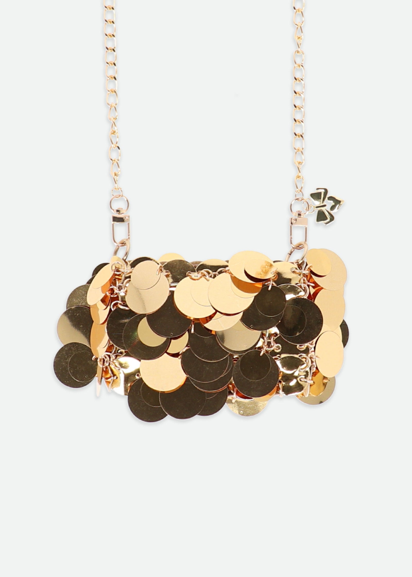 Rabaneda Sequin Bag Gold