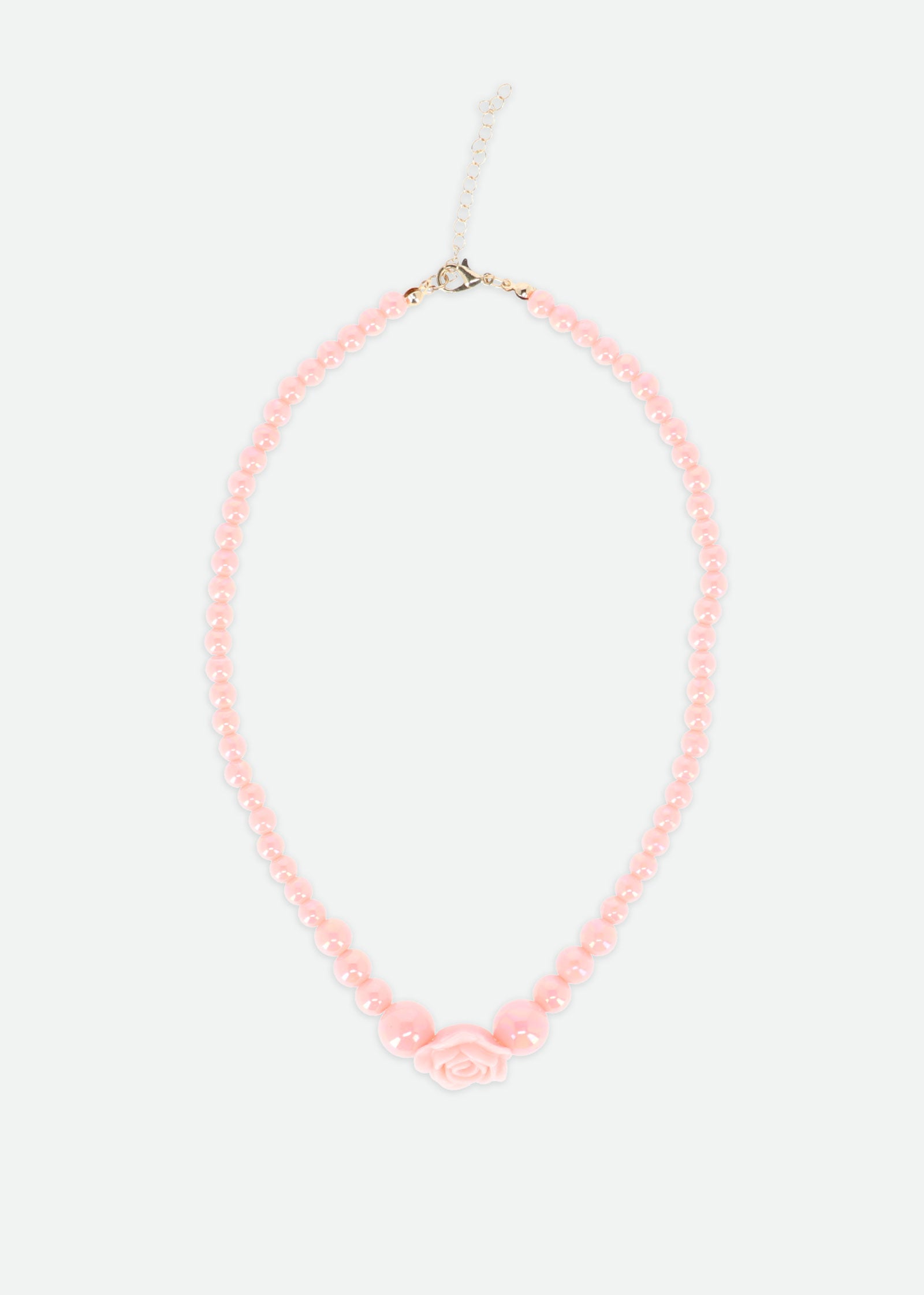 Rose Necklace Peach