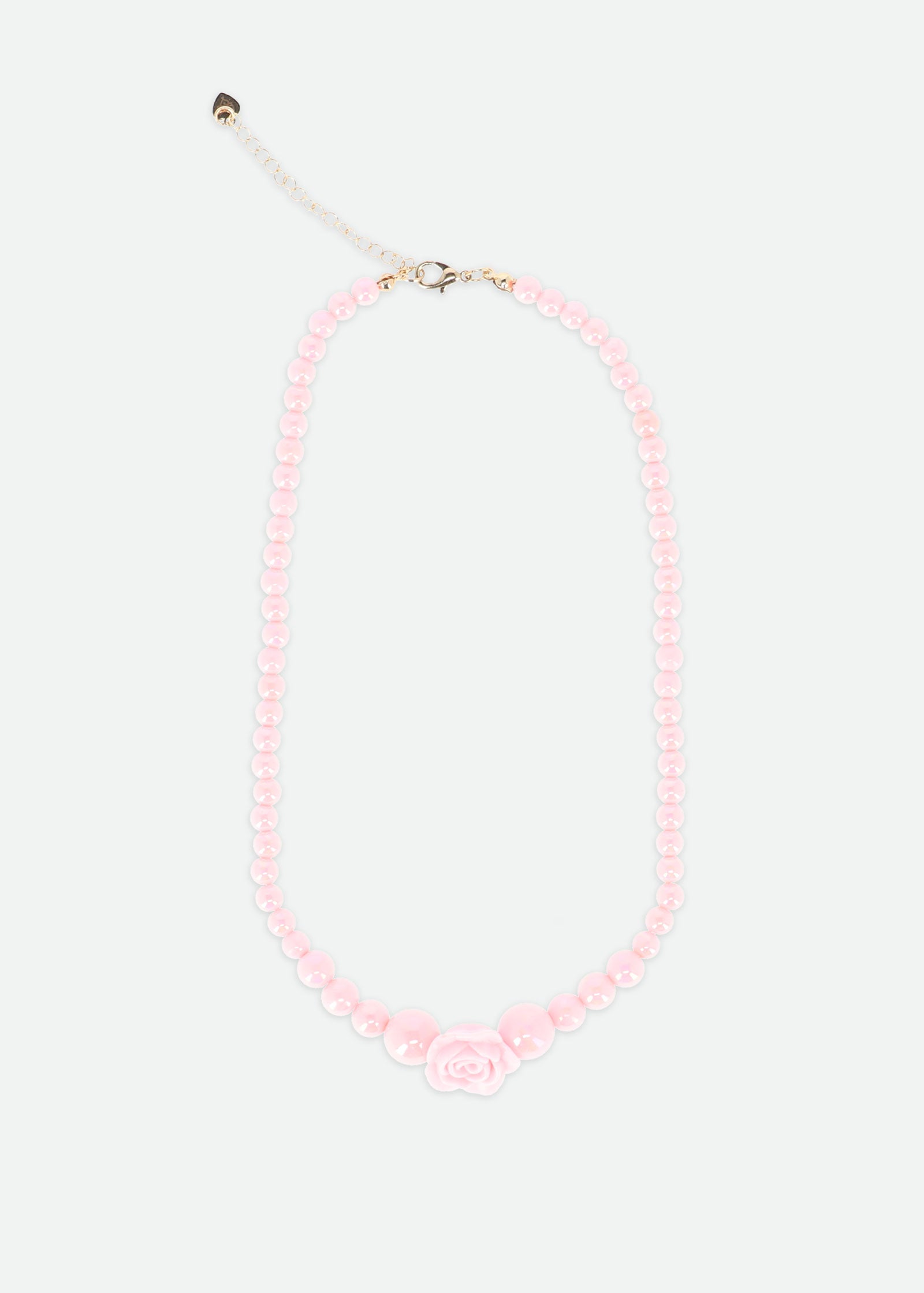 Rose Necklace Pink