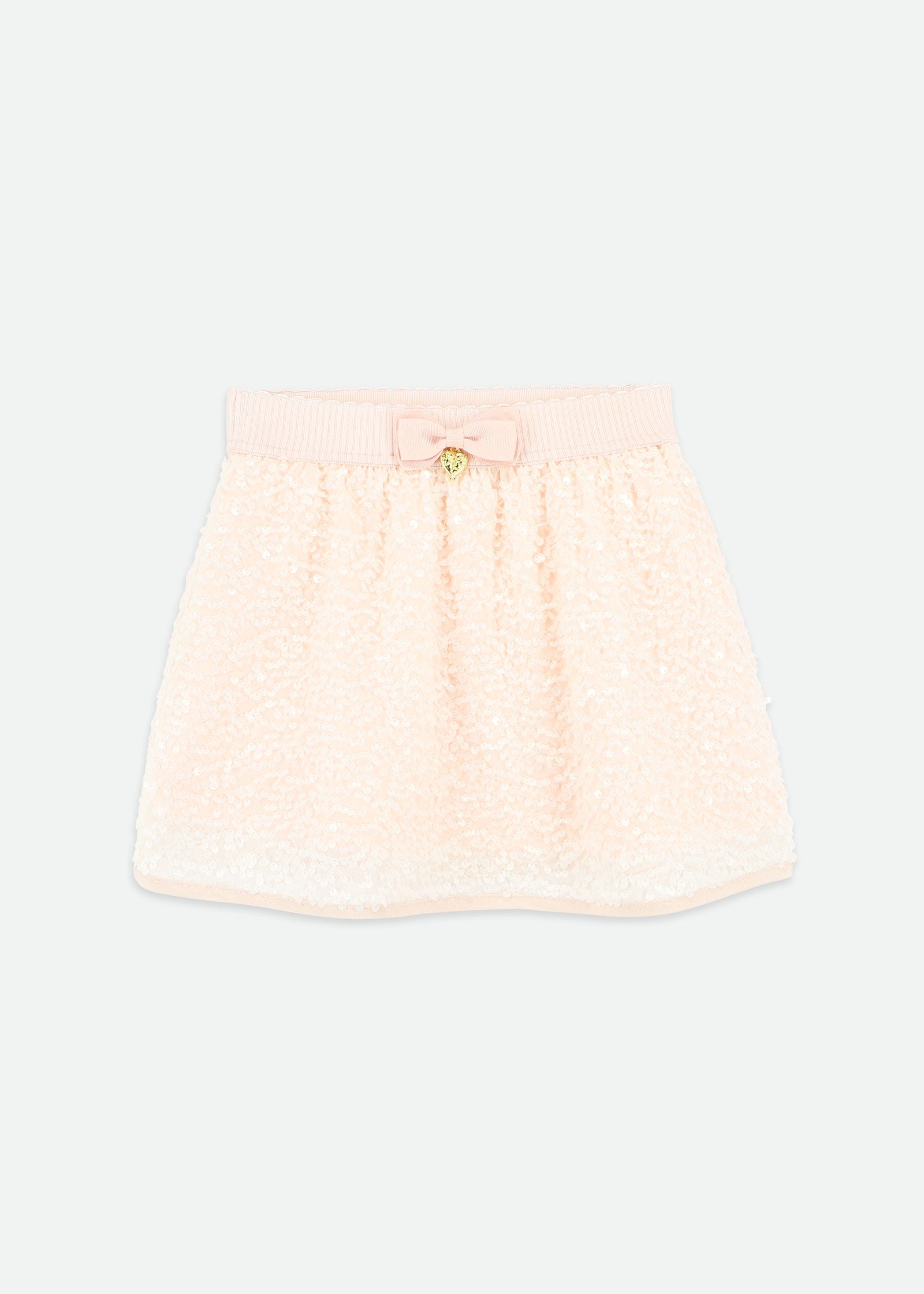 Sinead Sequin Skirt Peach
