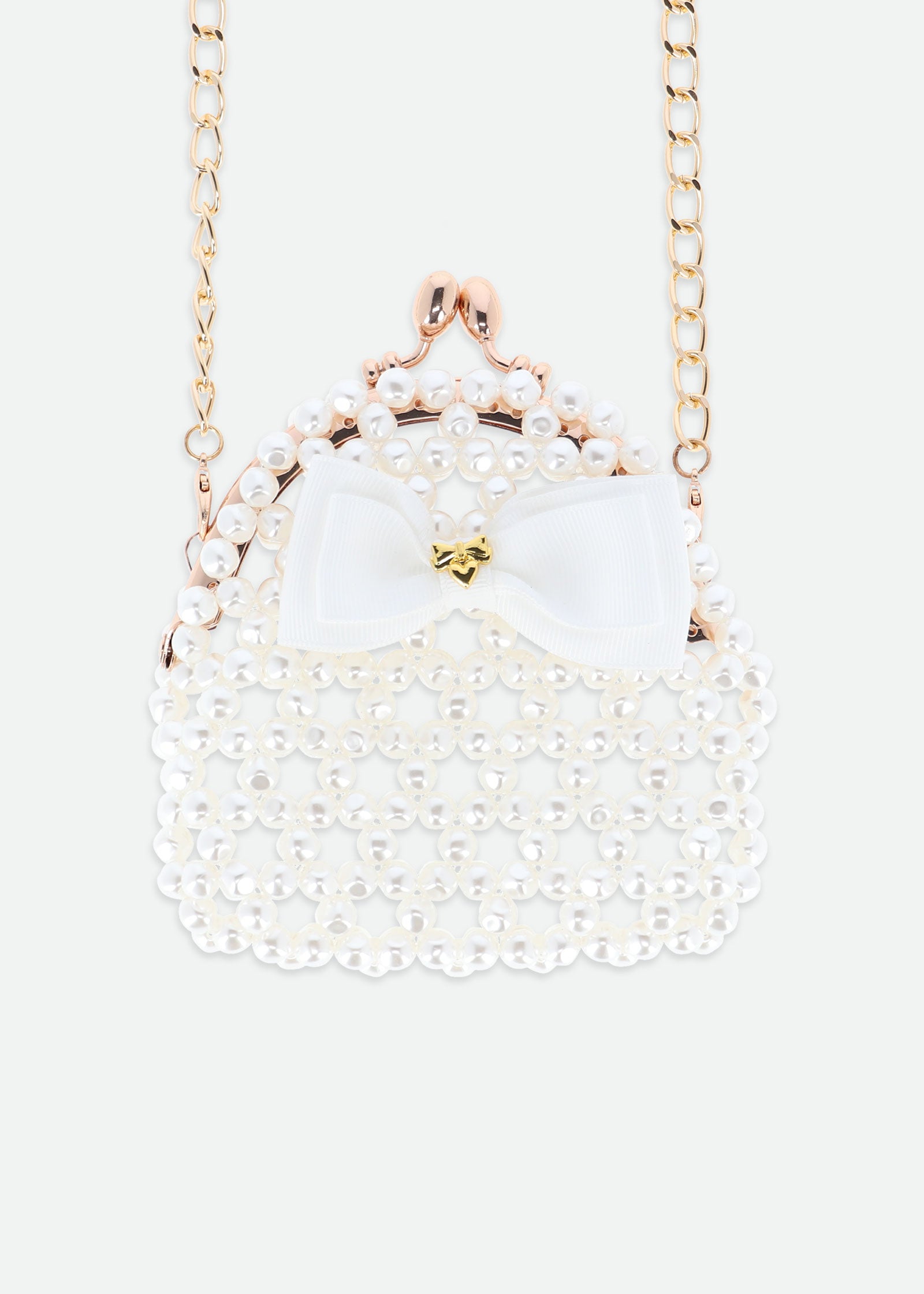 Sweetie Pearl Bag Snowdrop