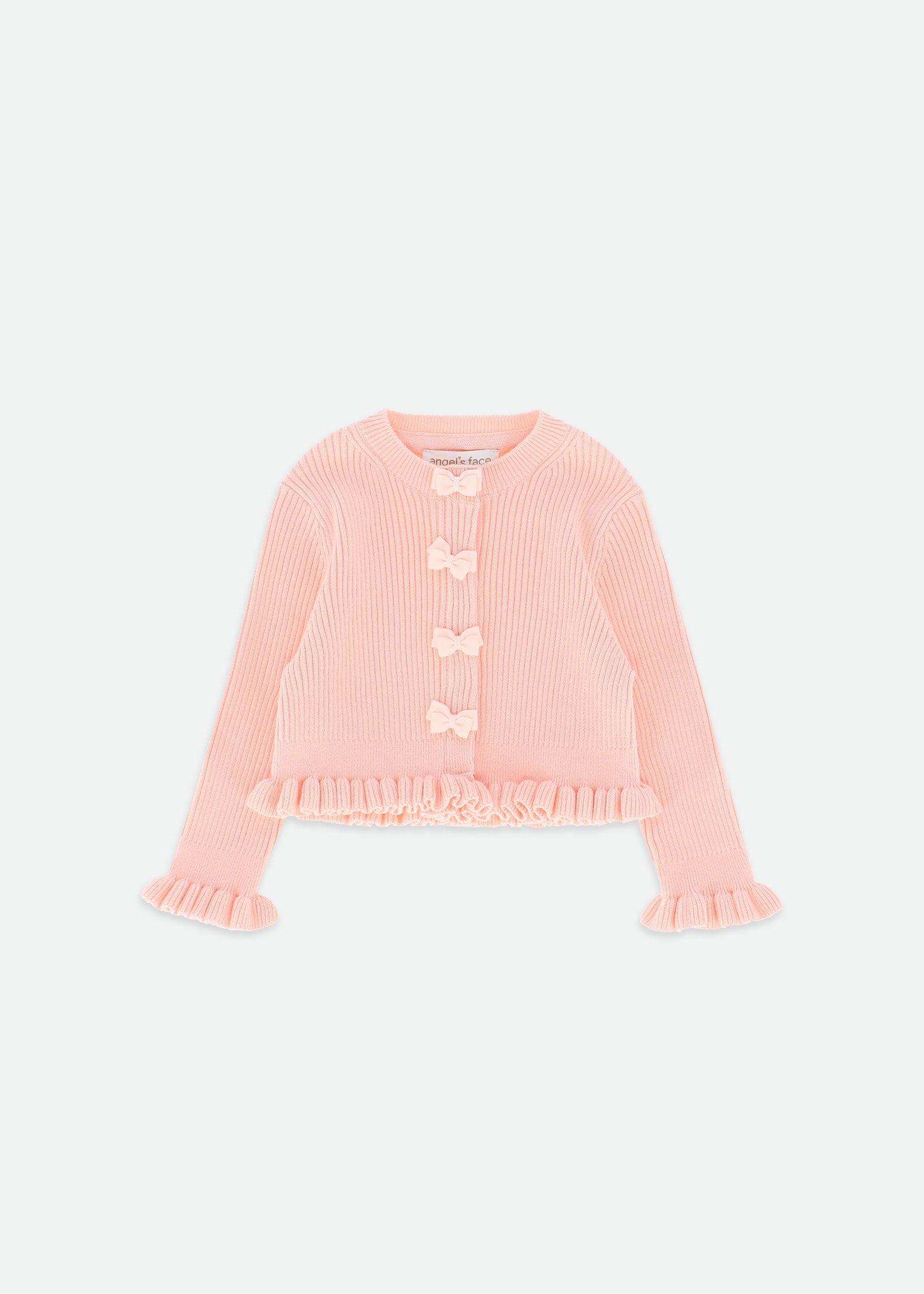 Tyler Baby Knitted Cardigan Peach