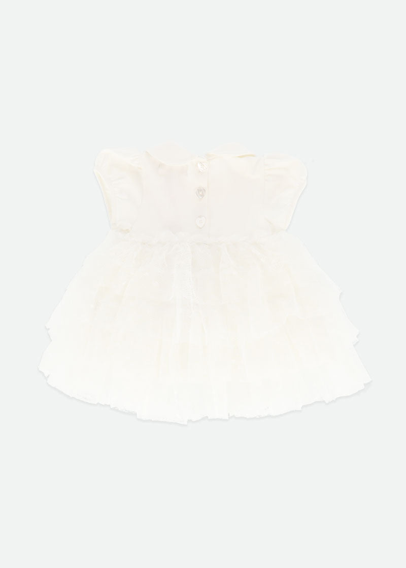 Amalfi Baby Dress Snowdrop