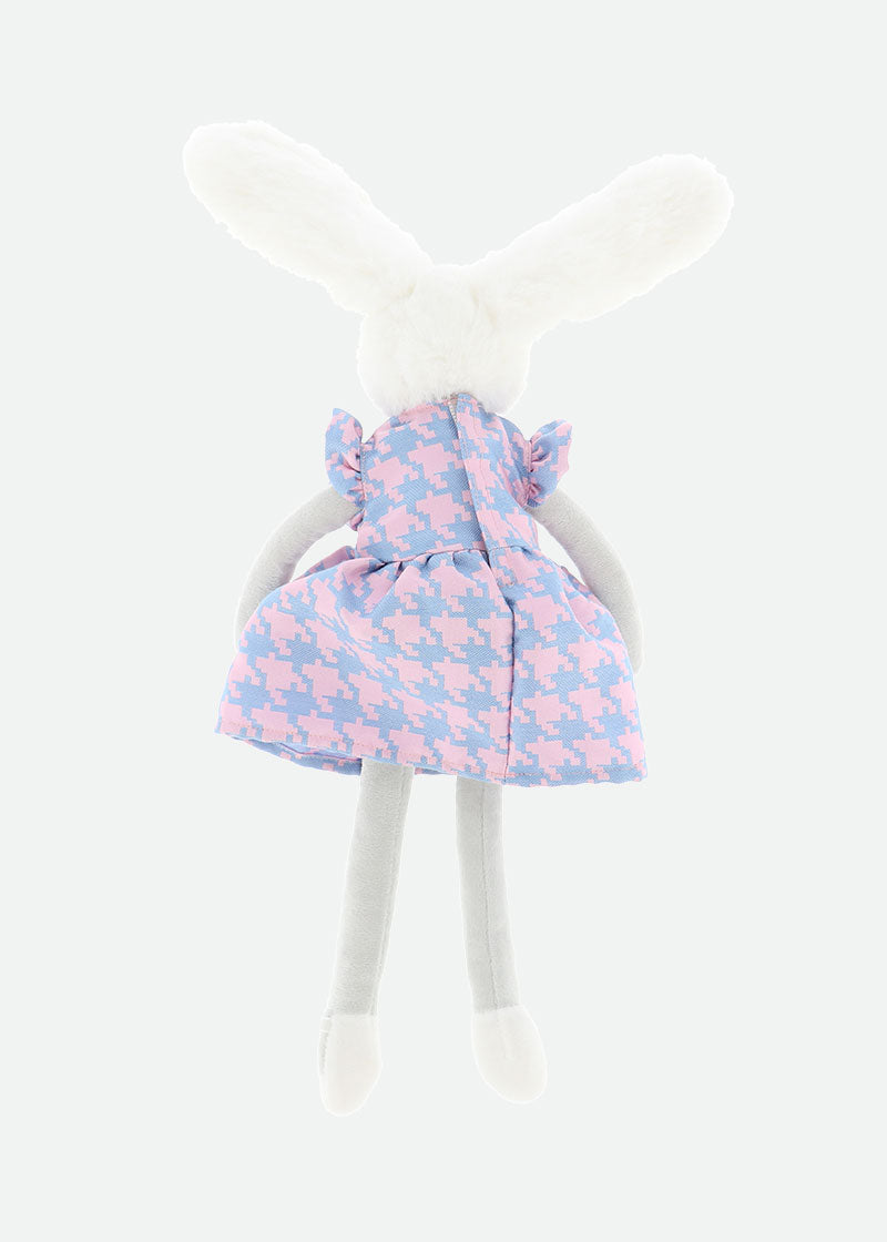 Fifi Doll Blue Houndstooth