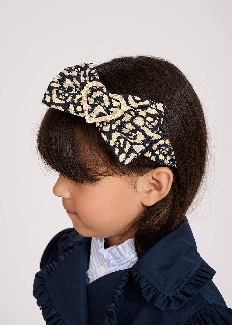 Lana Headband Black With Gold