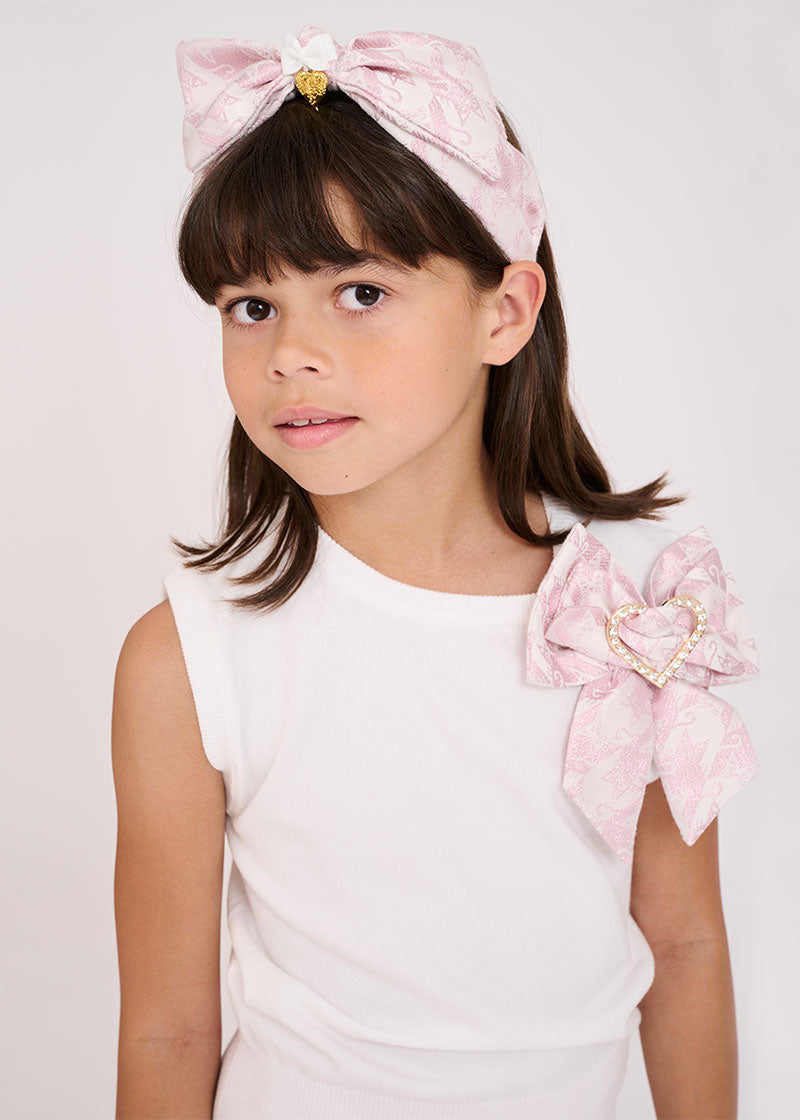 Leigh Headband Snowdrop Cat