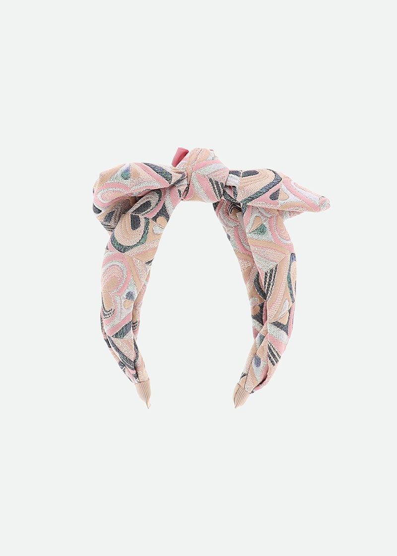 Leigh Headband Tea Rose Hearts