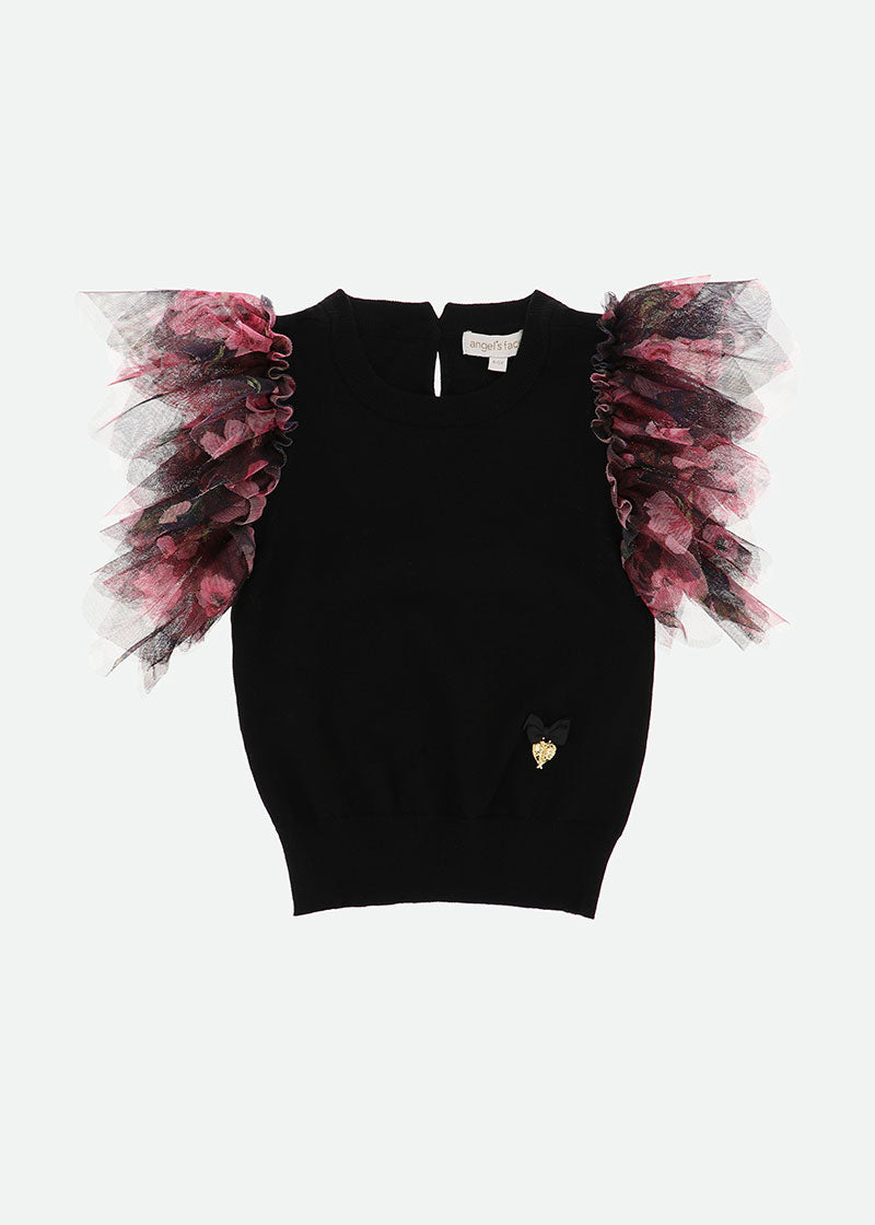 Nakita Kew Knitted Top Black