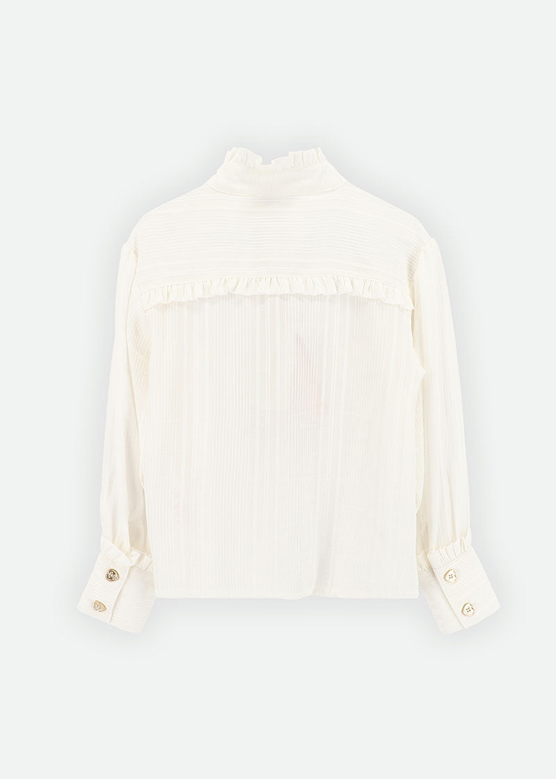 Nicola  Blouse Snowdrop