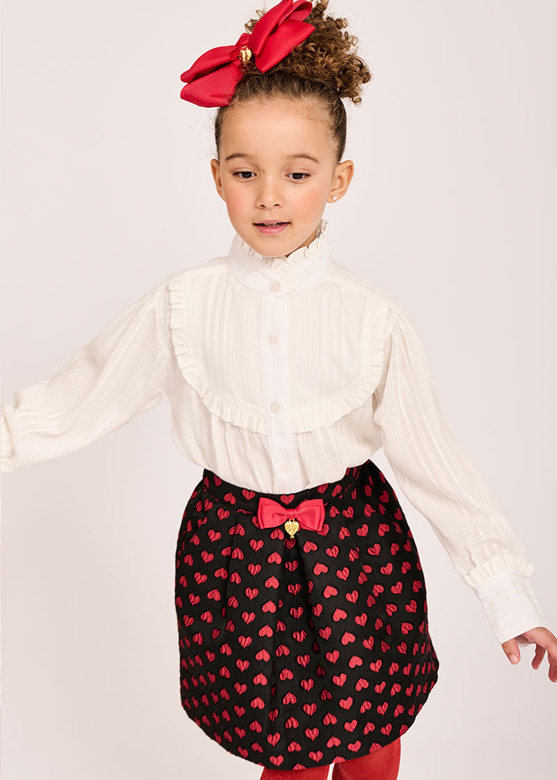 Nicola  Blouse Snowdrop