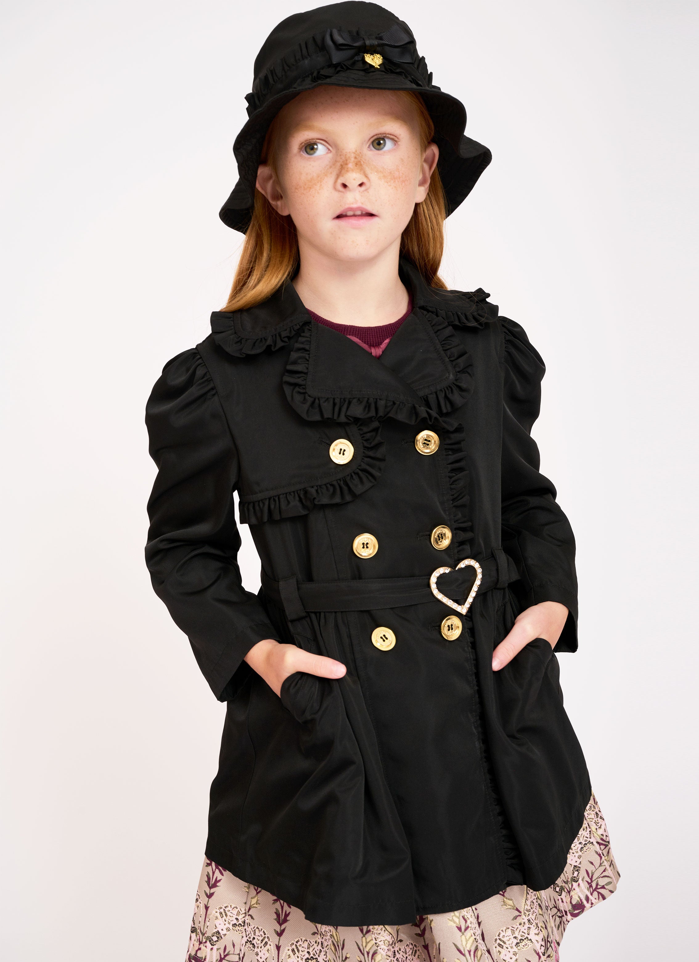 Perdey Trench Coat Black