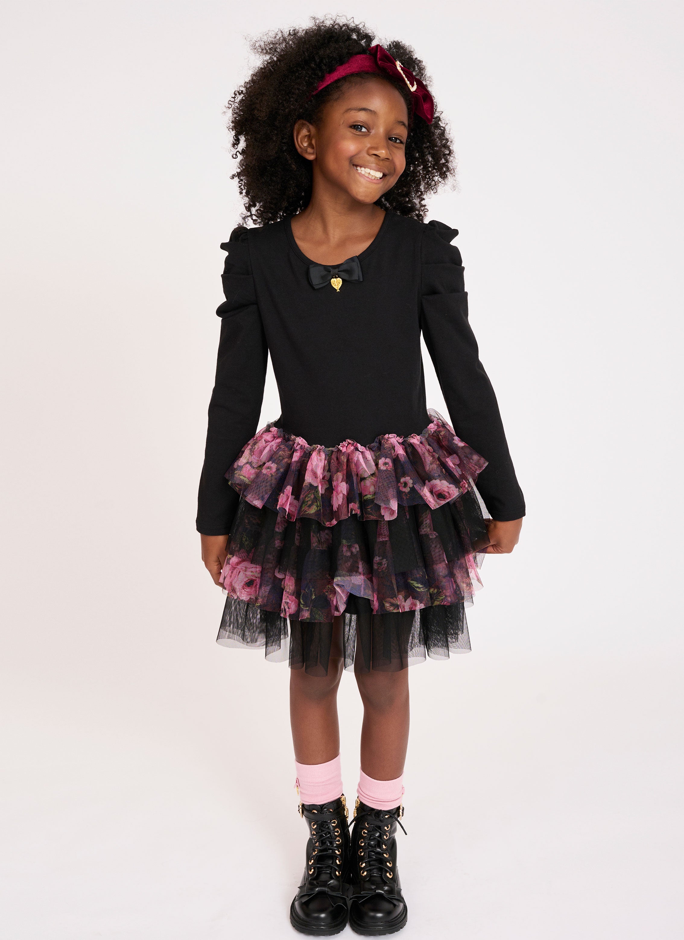 Sakura Kew Dress Black