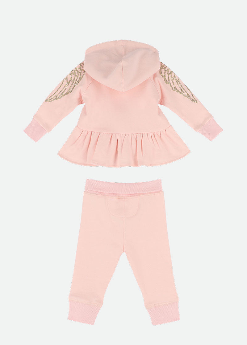 Zeta Baby Tracksuit Ballet Pink