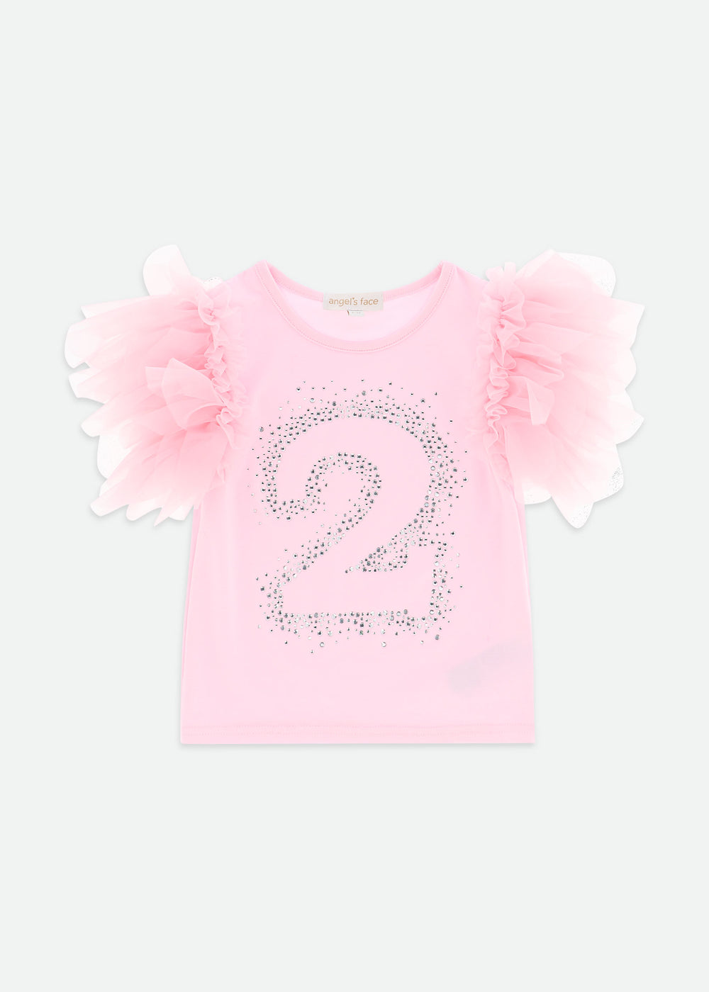 2nd Birthday Top Fairy Pink