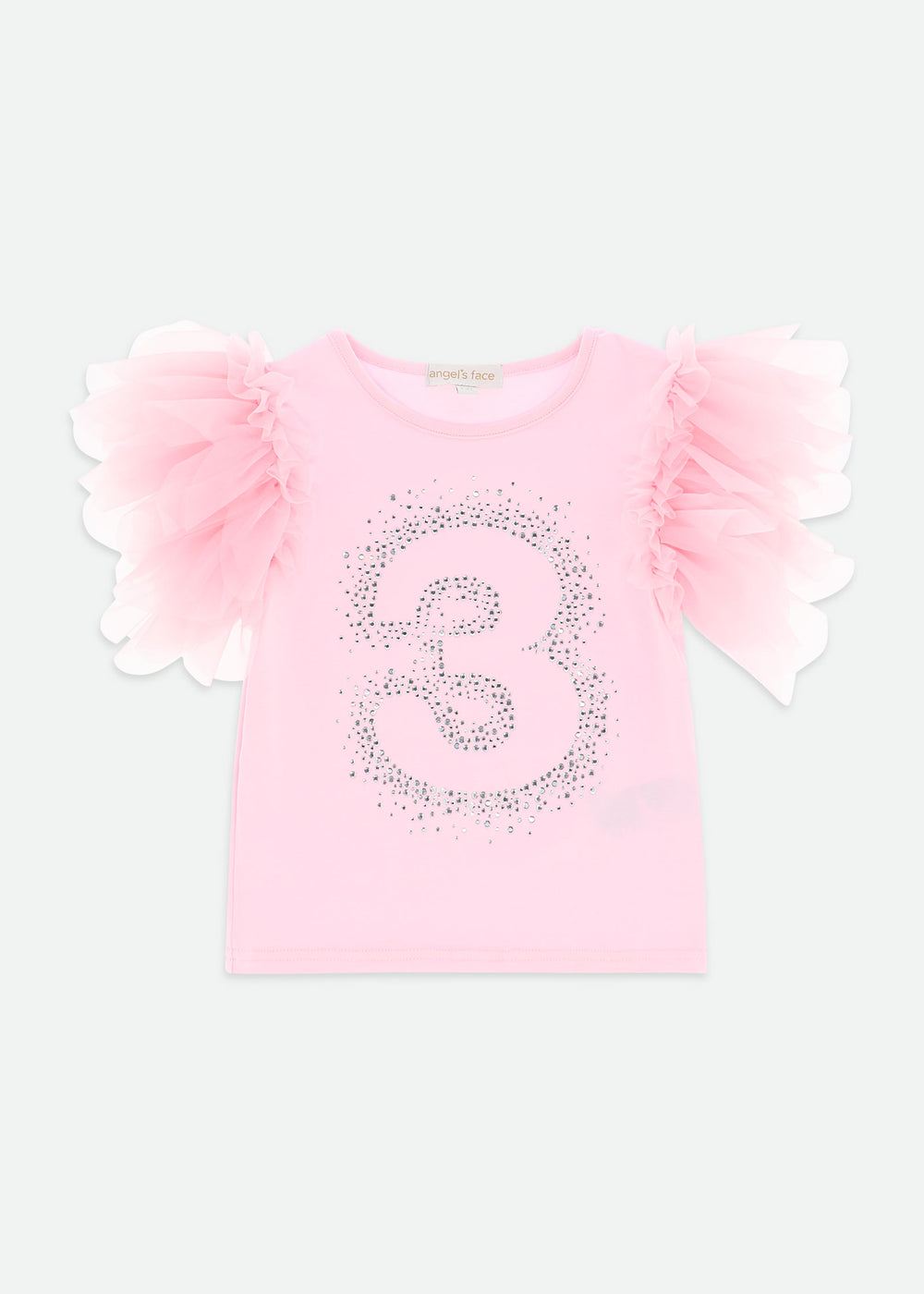 3rd Birthday Top Fairy Pink