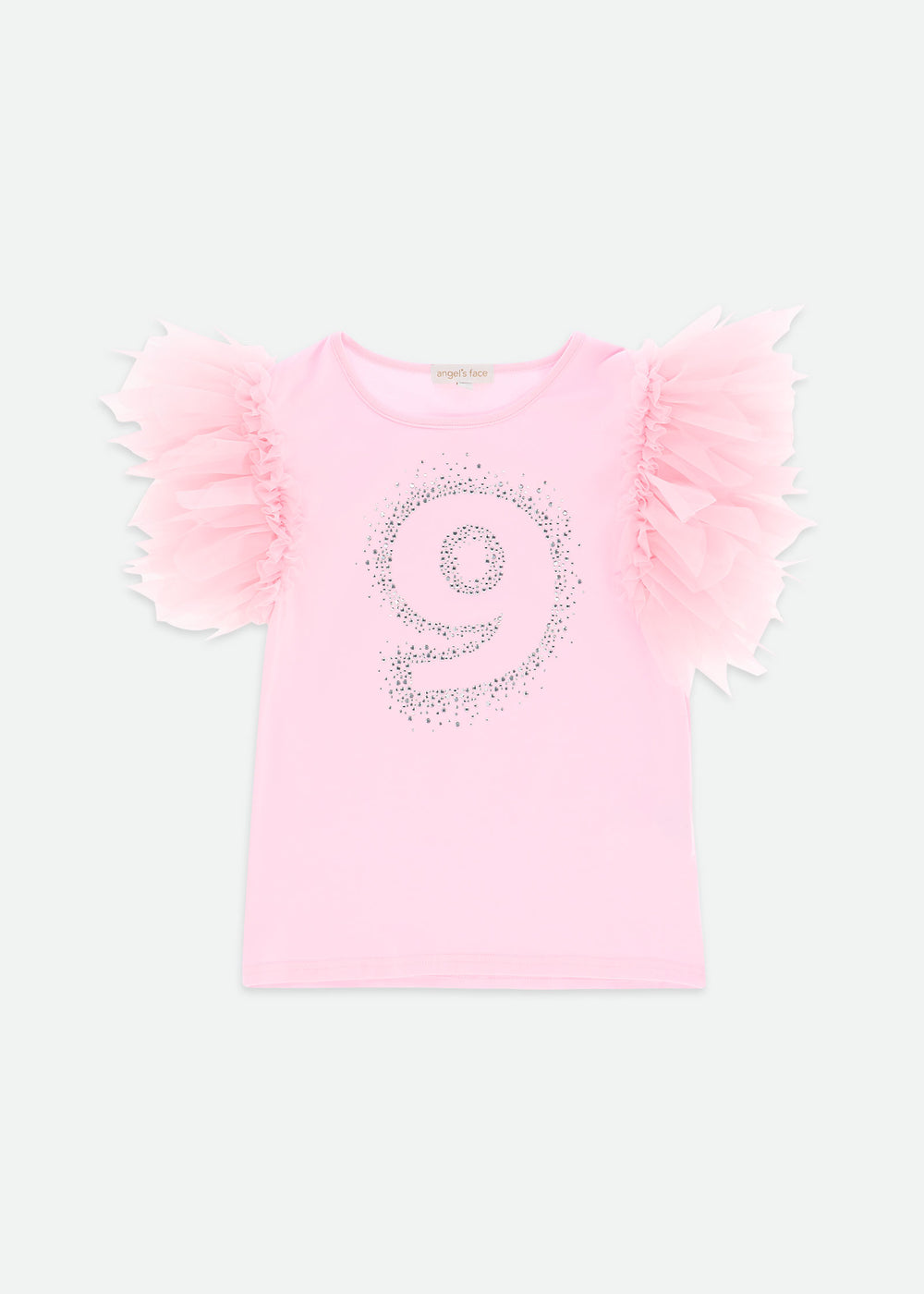 9th Birthday Top Fairy Pink