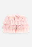 Abbie Floral Mix Skirt Pale Pink