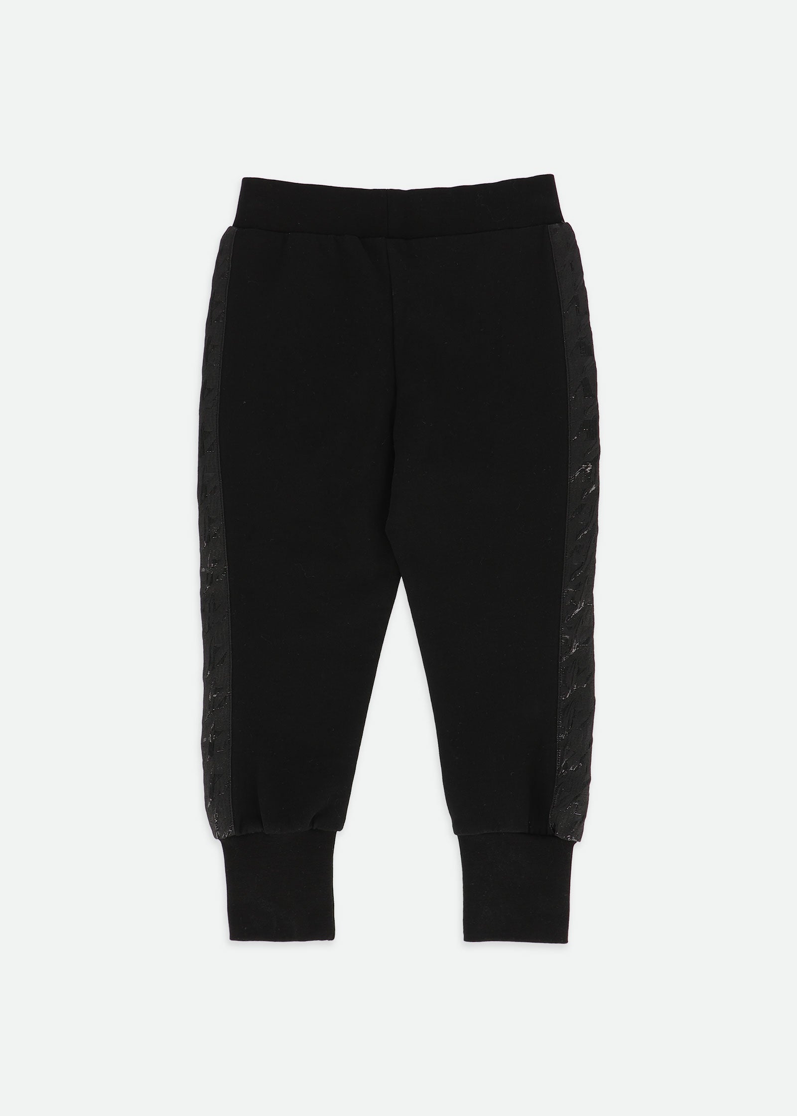 Adalene Jacquard Stripe Jogger Black