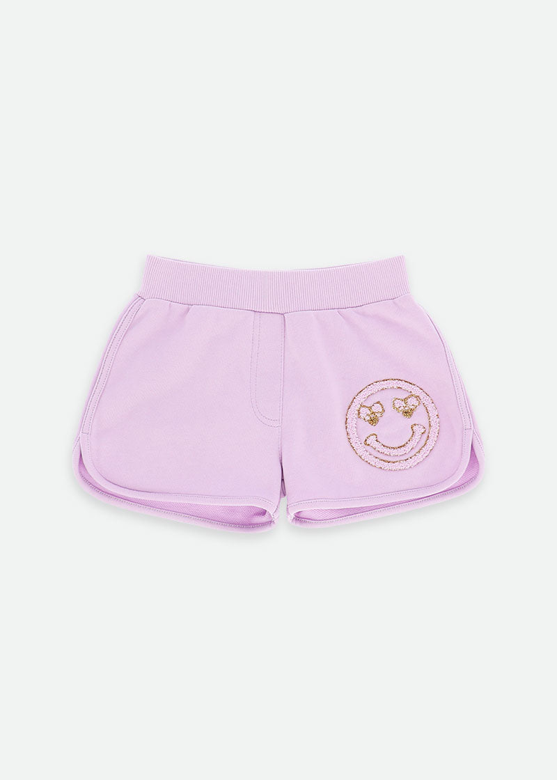 Adriana Smile Shorts Lilac