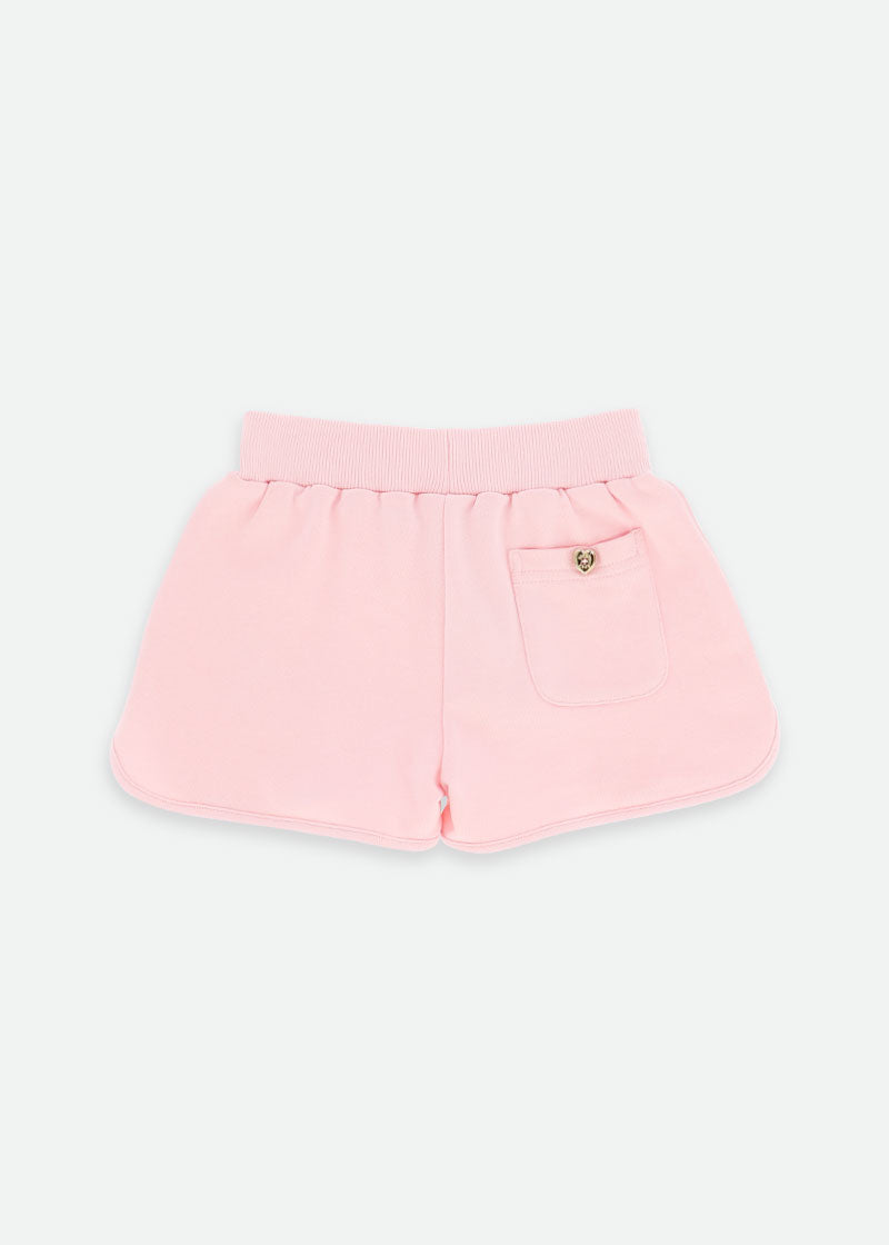 Adriana Butterfly Shorts Pale Pink