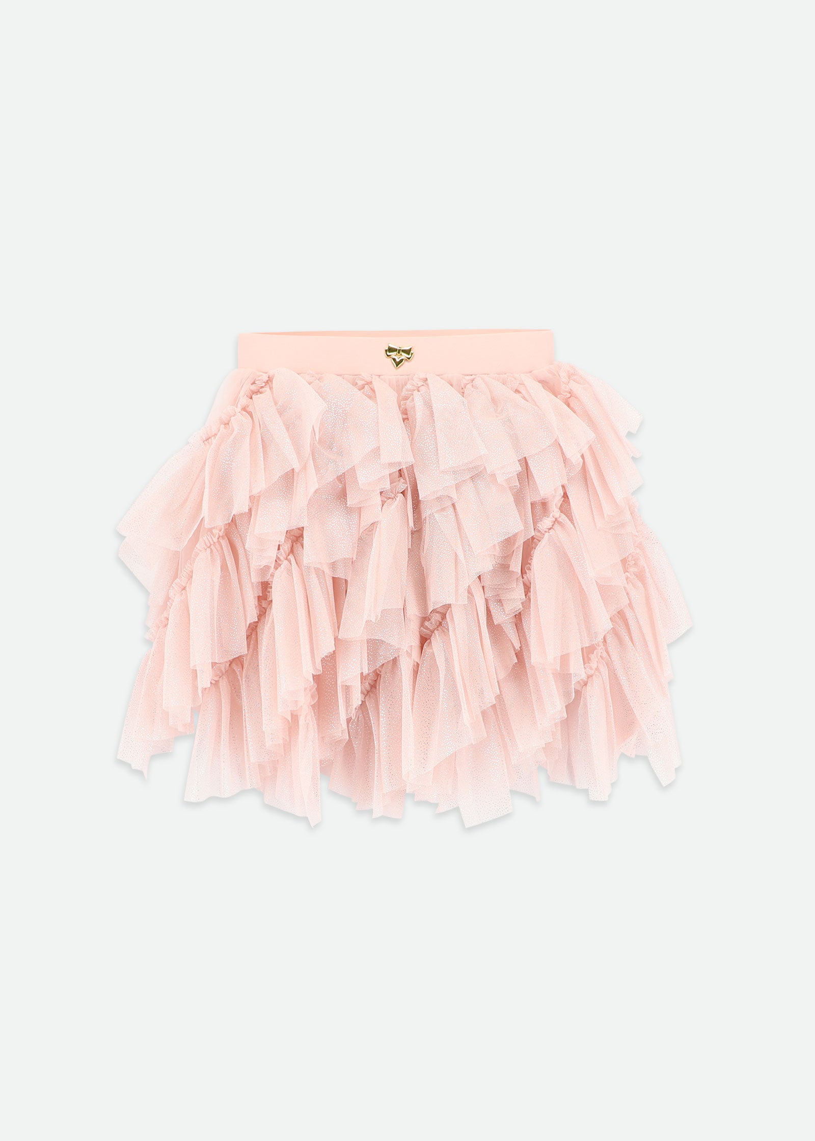 Adva Sparkle Tulle Skirt Sweet Blush