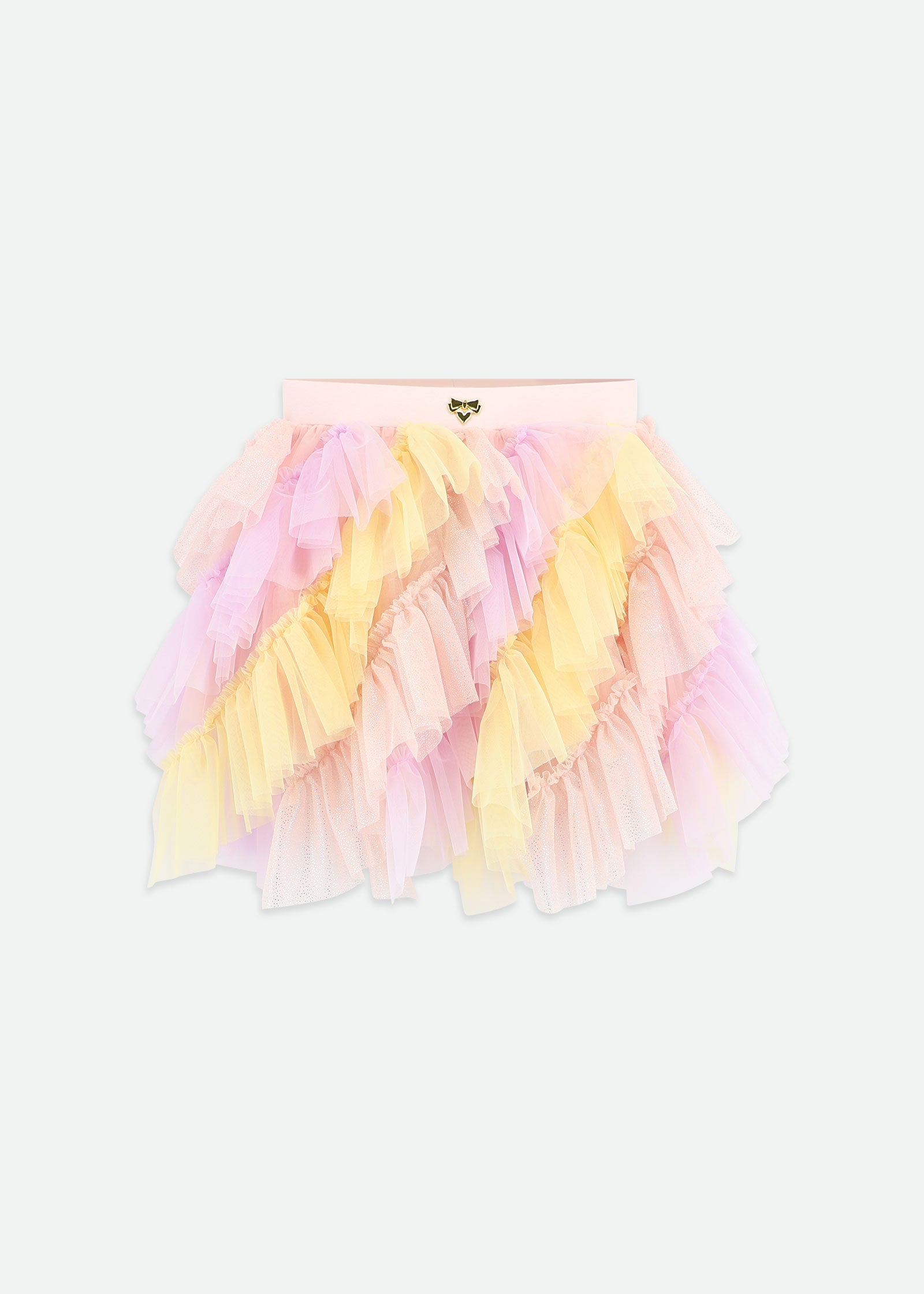 Adva Multi Colour Tulle Skirt Pink/Multi