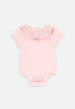 Alexis Floral Mix Babygrow Pale Pink