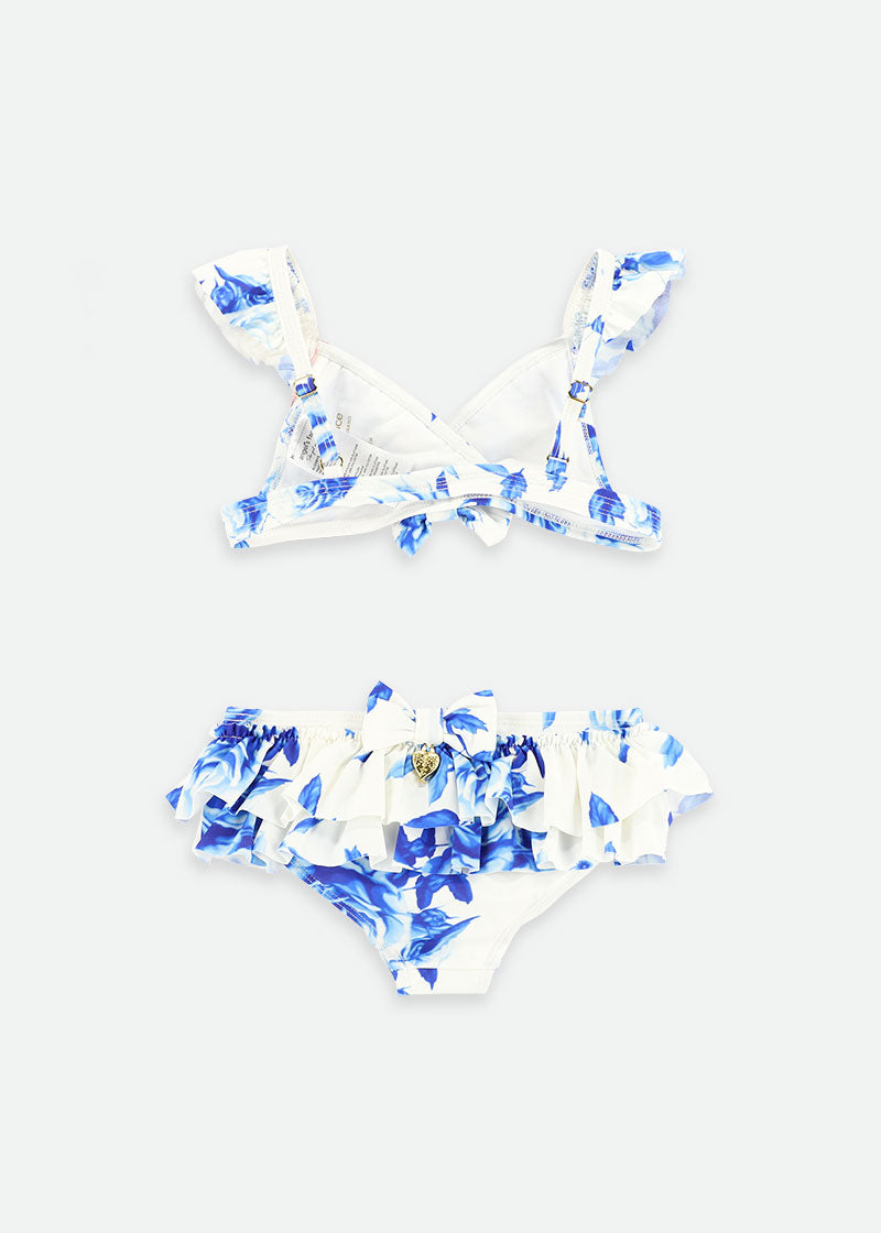 Algarve Blue Flower Bikini Snowdrop