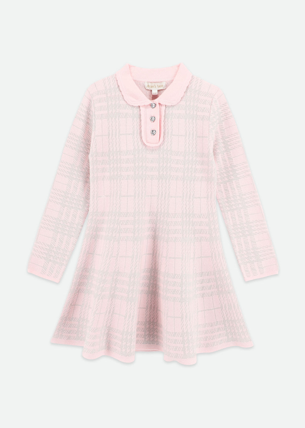 Amina Knitted Dress Fairy Pink