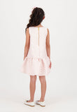 Anneka Jacquard Dress Pale Pink