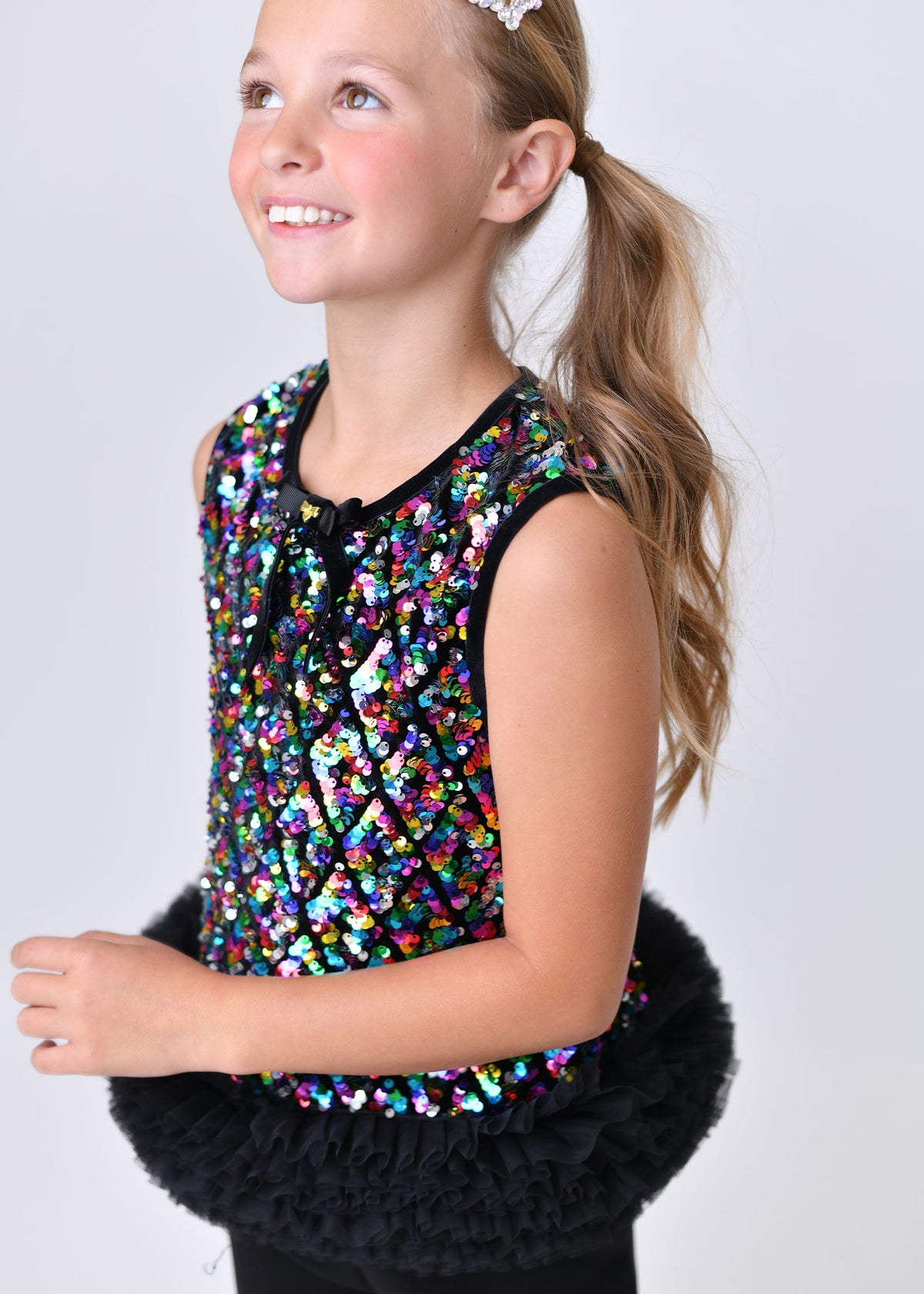 Annette Multi Sequin Top Trouser Set