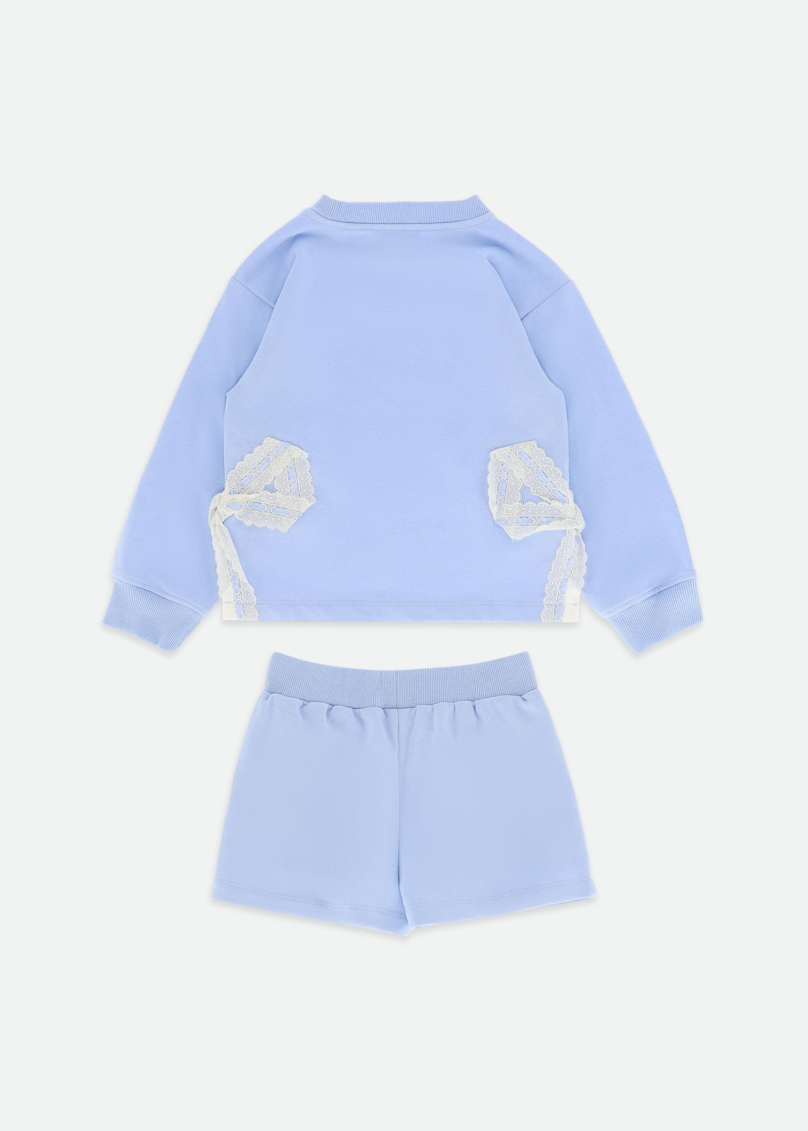 Anora Bow Set Pretty Blue