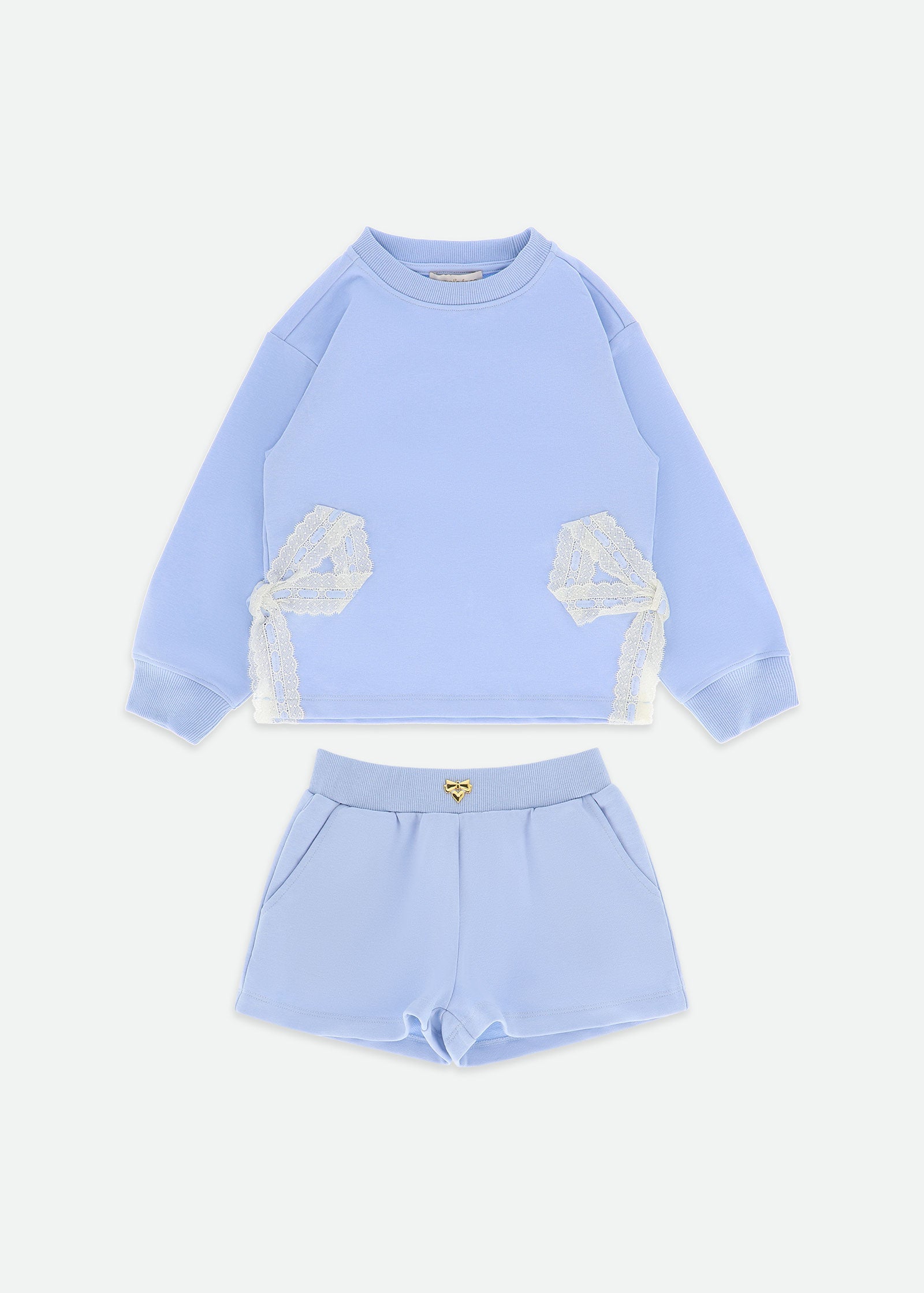 Anora Bow Set Pretty Blue