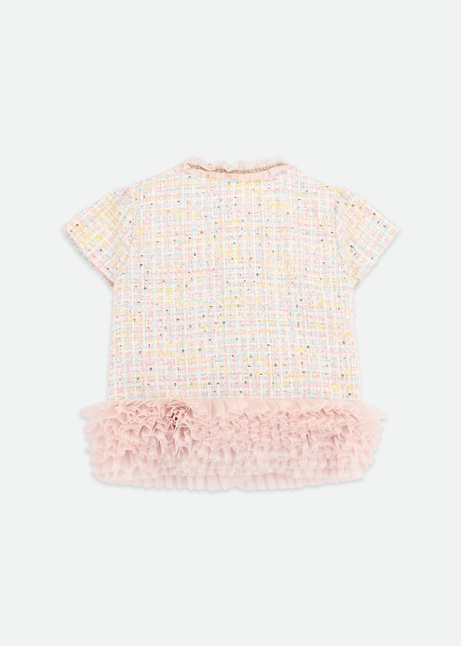 Arden Tweed Jacket Pink Mix