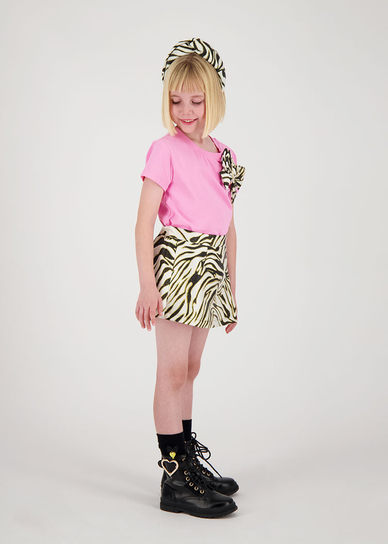 Atlas Bow Top Hot Pink