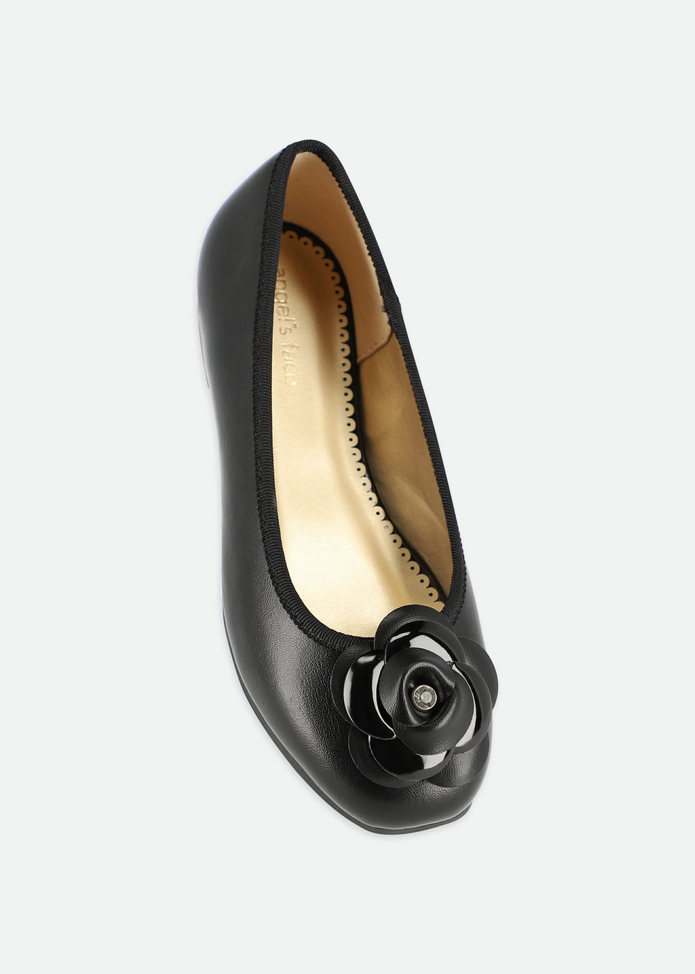 Avril Rose Ballet Pump Black