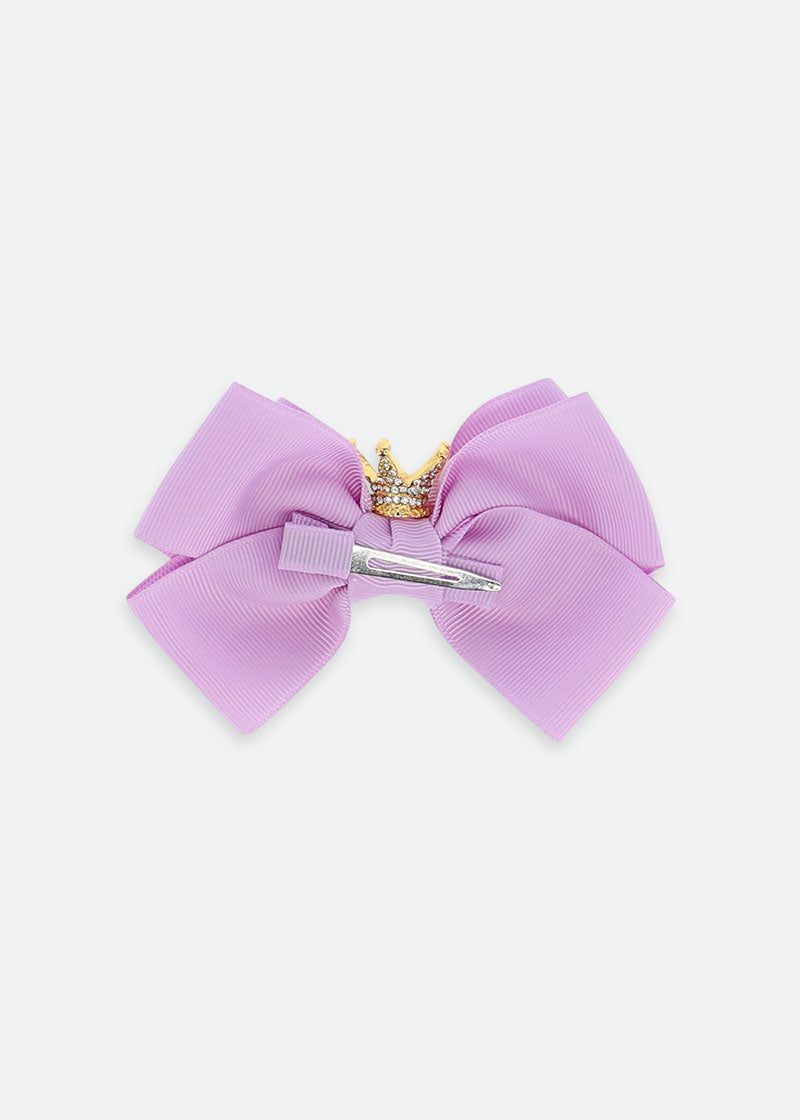 Crown Big Bow Lilac