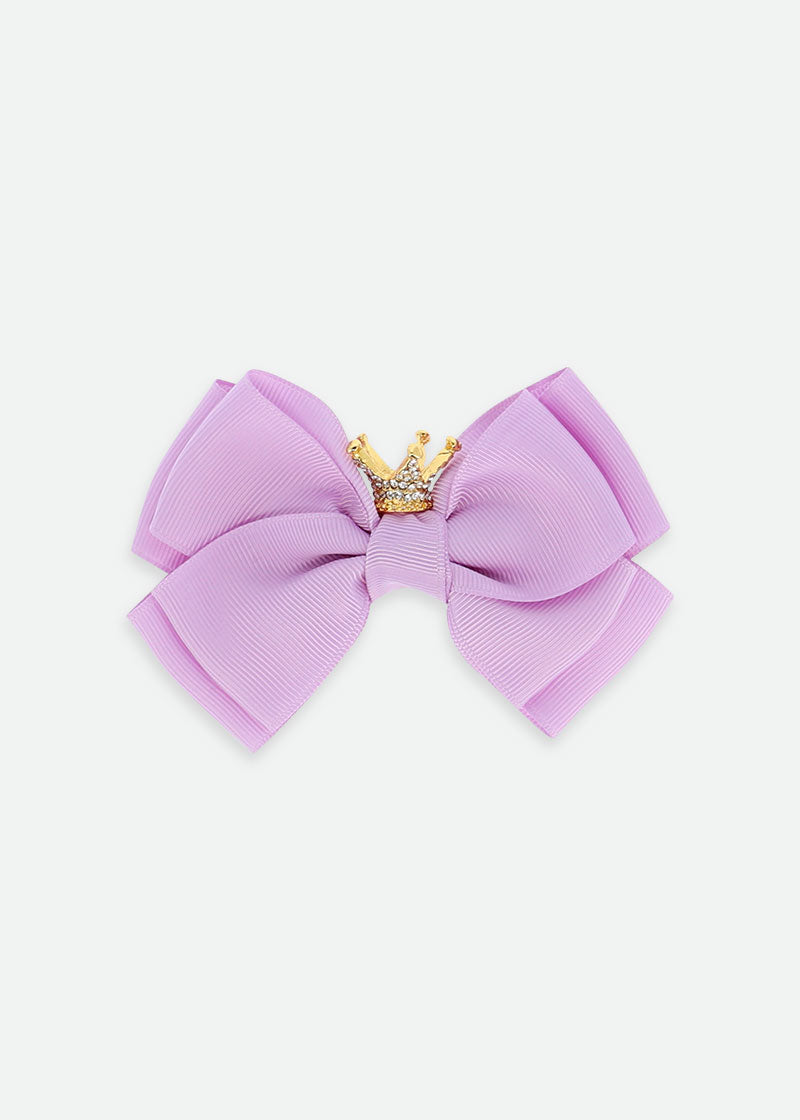 Crown Big Bow Lilac