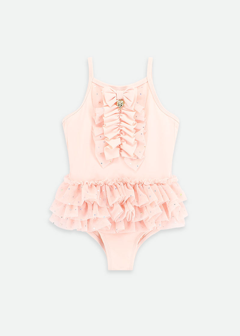 Pale pink swimsuit online