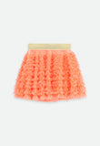 Ballroom Skirt Neon Orange