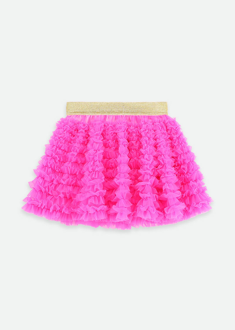 Ballroom Skirt Neon Pink